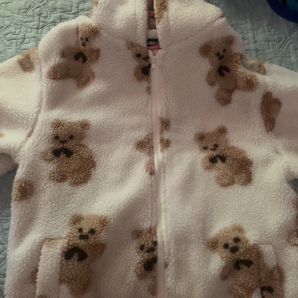 Aelfric Eden Teddy Bear Zip Up Hoodie